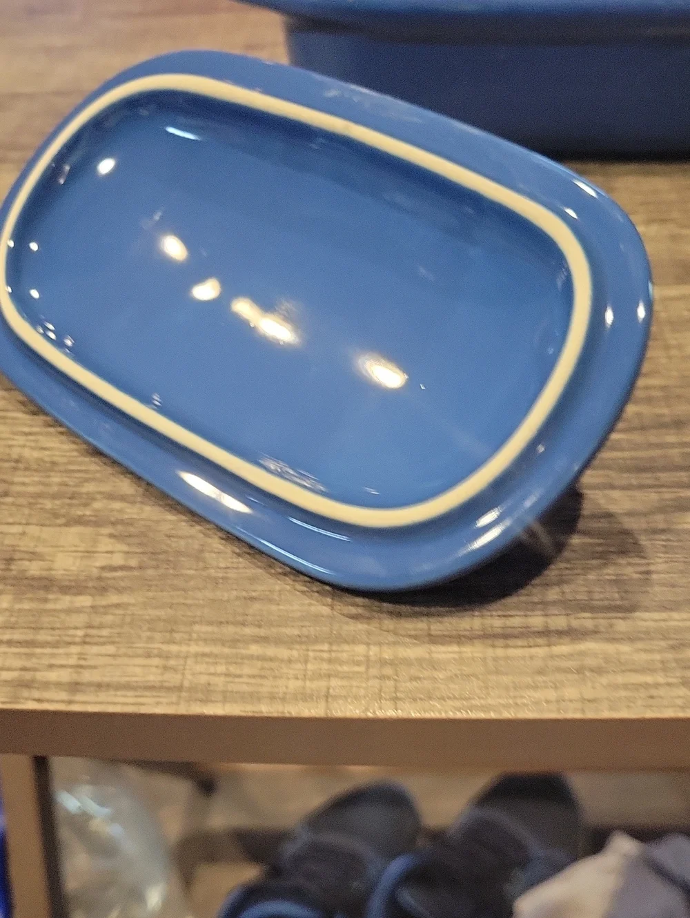 Petite Maison French Butter Dish,NWOT/Beautiful